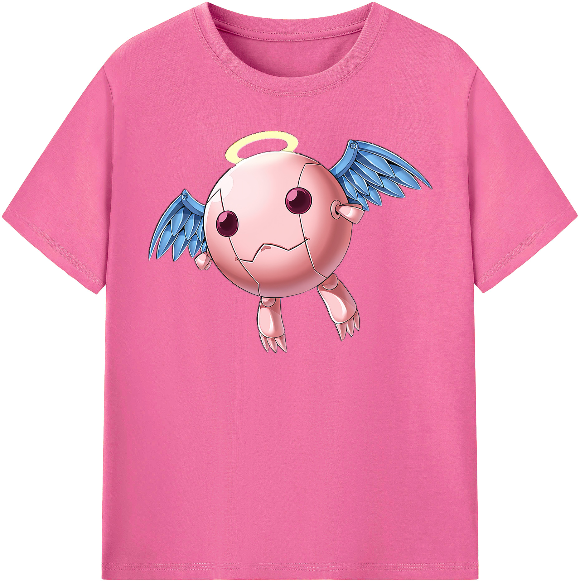 （画像用） 遊☆戯☆王 Yu-Gi-Oh! レディースカジュアルプリントTシャツ（綿100％）
